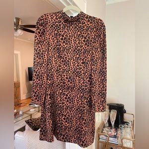 Leopard print dress